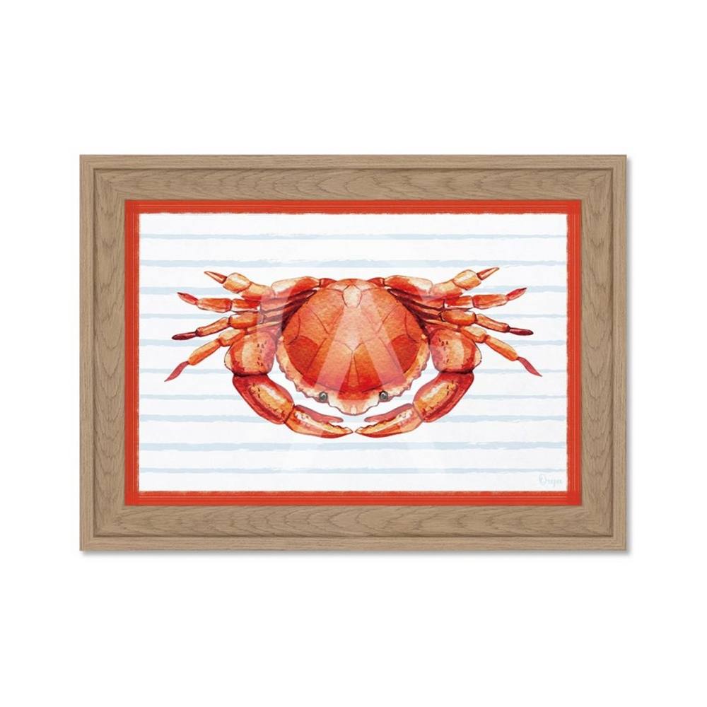 Mini Déco Crabe Rouge