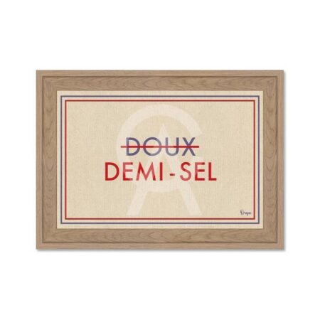 Mini Décoration Murale Doux Demi-Sel