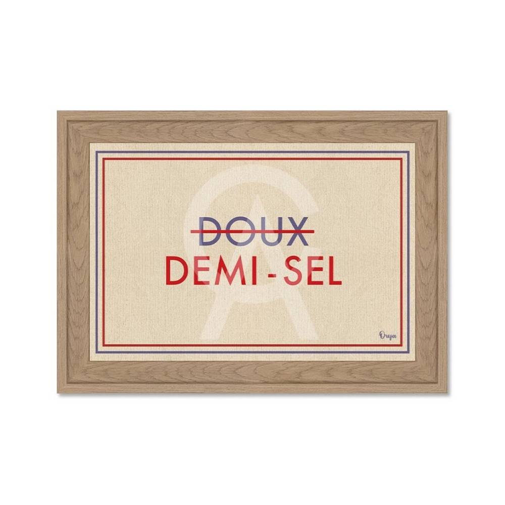 Mini Décoration Murale Doux Demi-Sel
