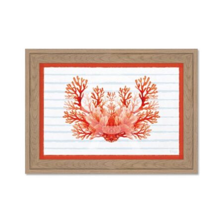 Mini Tableau Corail Rouge