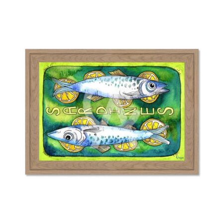 Mini Tableau Poissons Orya