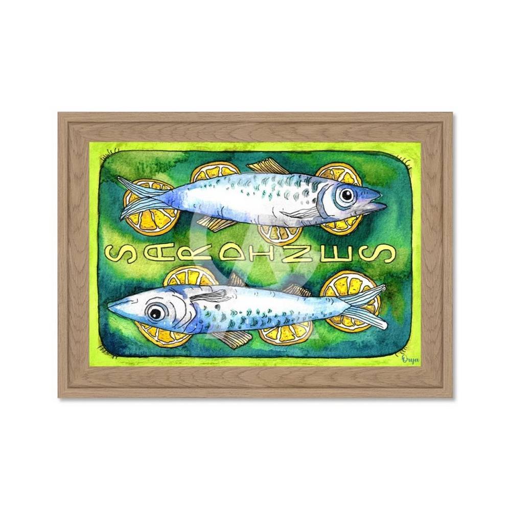 Mini Tableau Poissons Orya