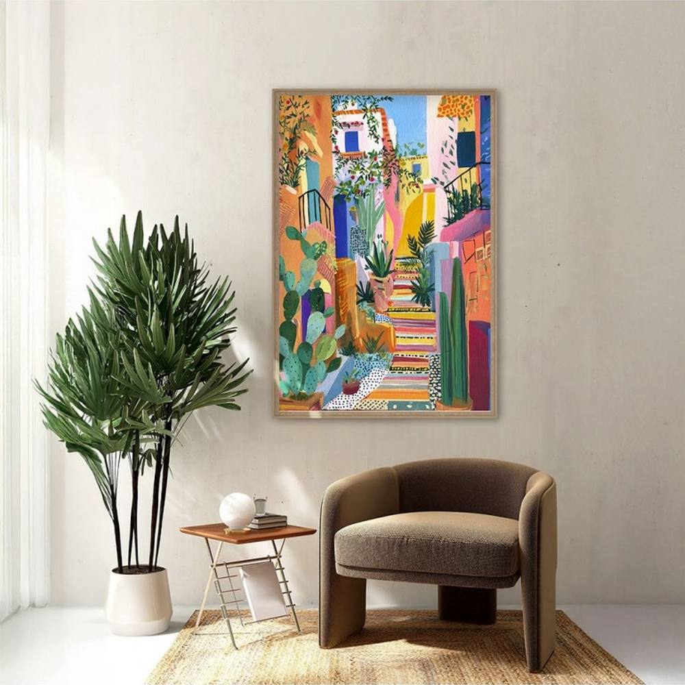 Objet décoratif village sud france