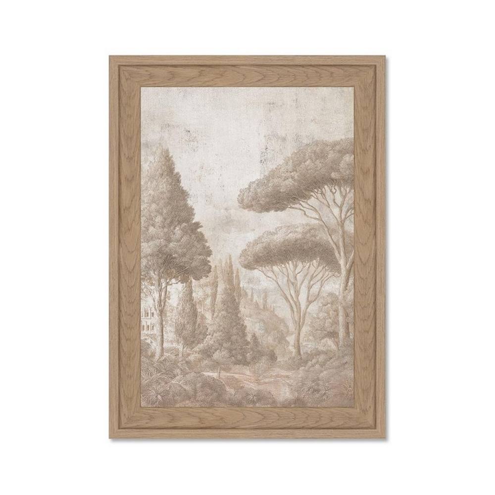 Petit Cadre Paysage Beige