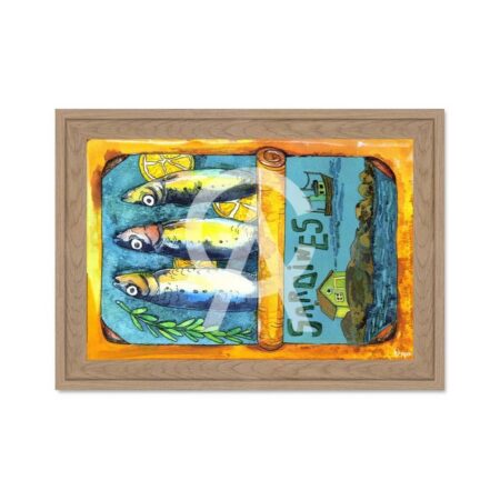 Petit Encadrement Conserve Jaune