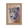 Petit Encadrement Tête Félin