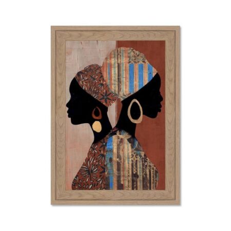 Petit Encadrement Silhouettes Femmes