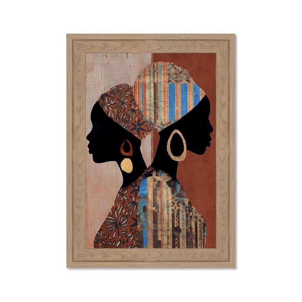 Petit Encadrement Silhouettes Femmes