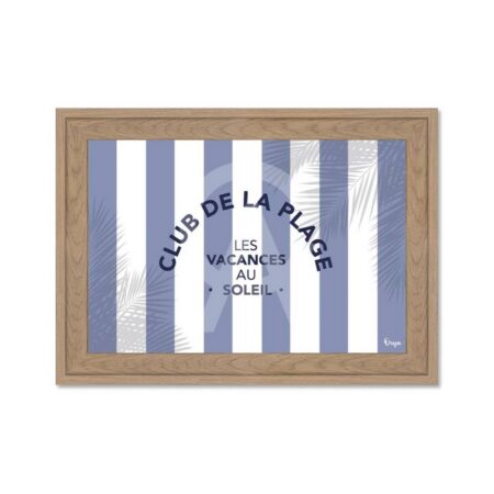 Petite Déco Club de la Plage Bleu