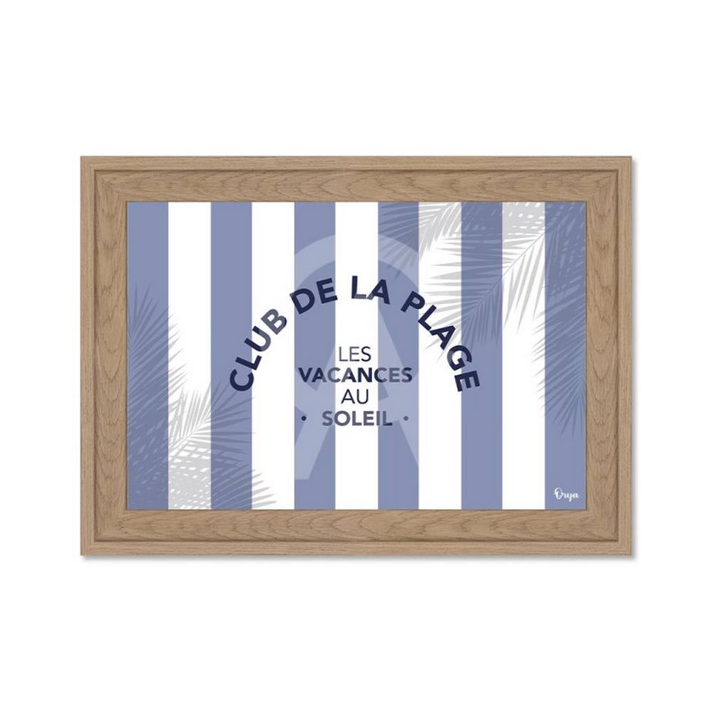 Petite Déco Club de la Plage Bleu