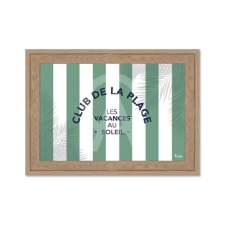 Petite Déco Club de la Plage Vert