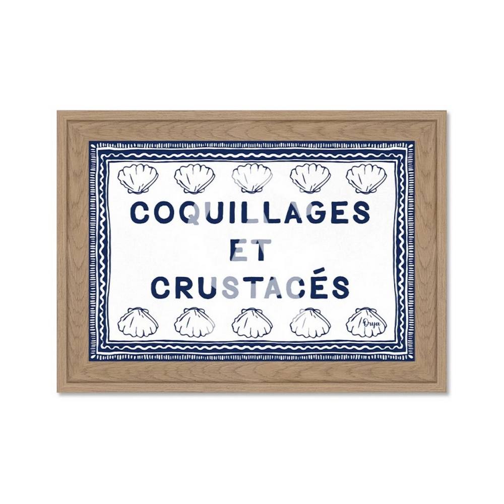 Petite Décoration Coquillage et Crustacés Blanc