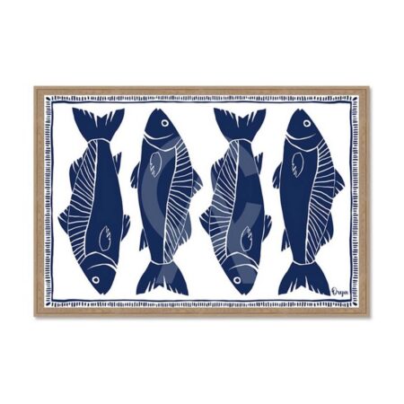 Tableau 4 Poissons Bleus