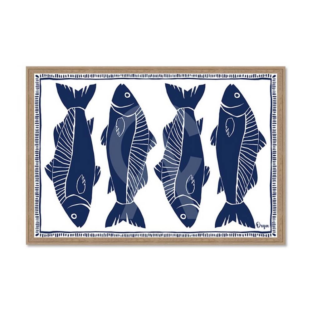 Tableau 4 Poissons Bleus