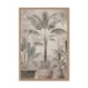 Tableau Arbres Exotiques Beige