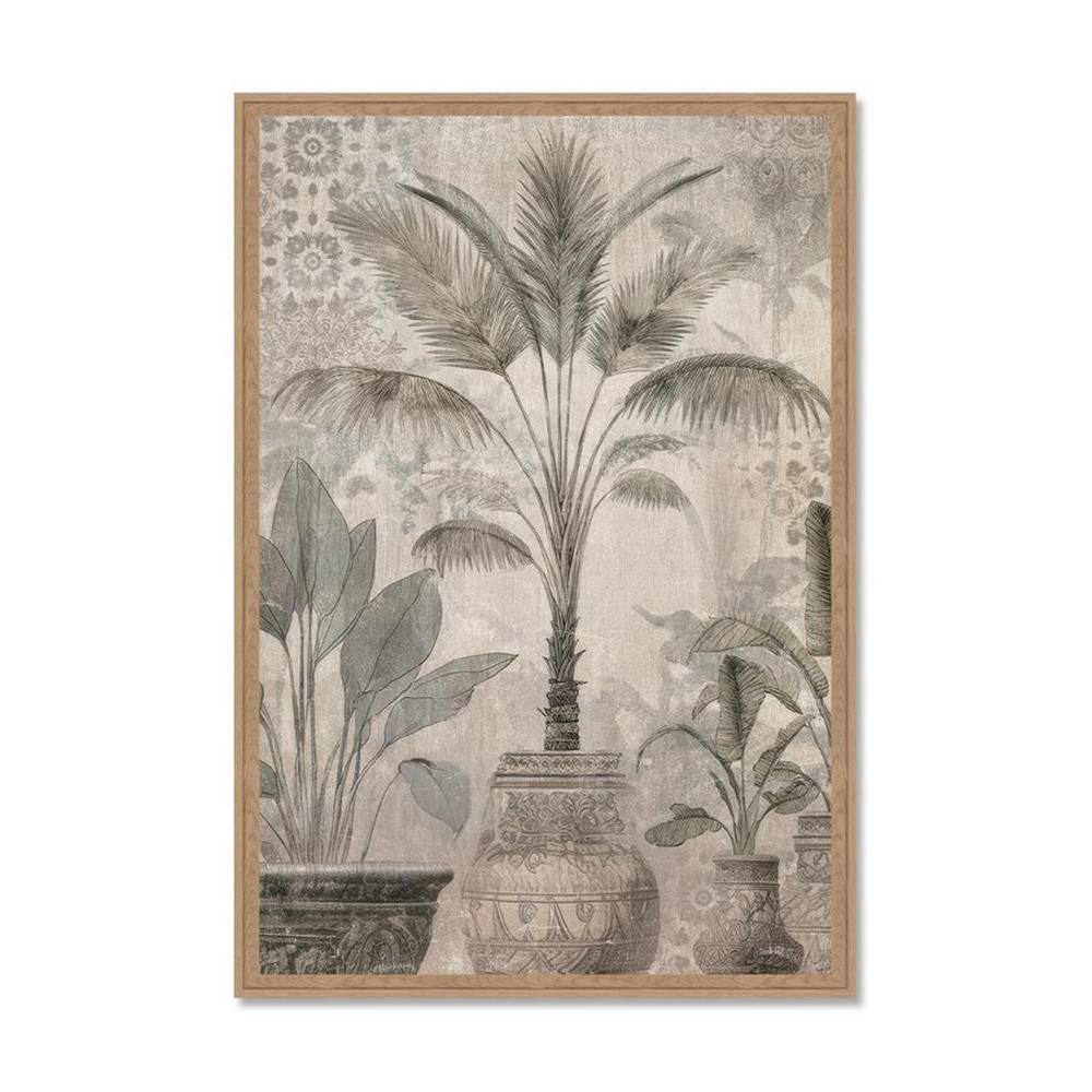 Tableau Arbres Exotiques Beige