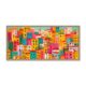 Tableau Batiments Colorés