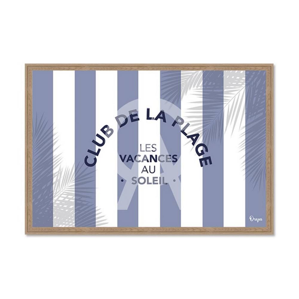 Tableau Bleu Club de la Plage