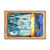 Tableau Boîte Sardines Bleu