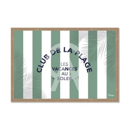 Tableau Club de la Plage Vert