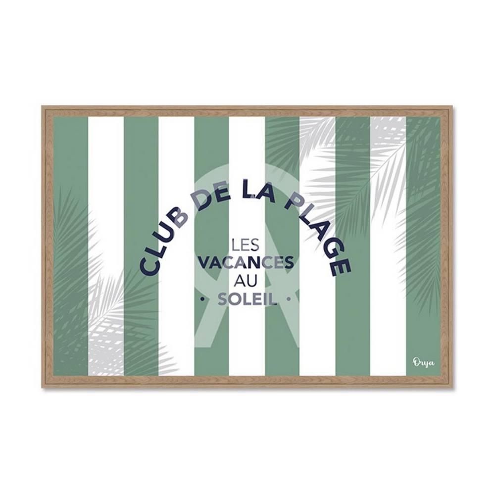 Tableau Club de la Plage Vert