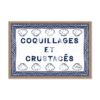 Tableau Coquillages et Crustacés Blanc