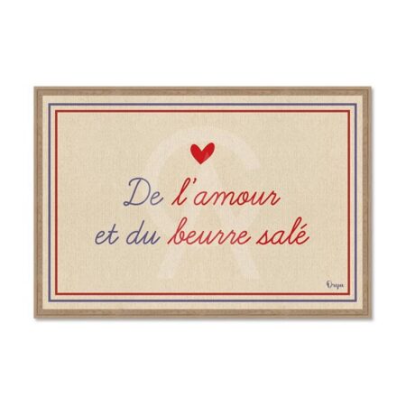 Tableau de l'Amour et du Beurre Salé