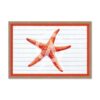 Tableau Étoile de Mer Orange