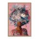 Tableau Femme Cheveux Fleuris
