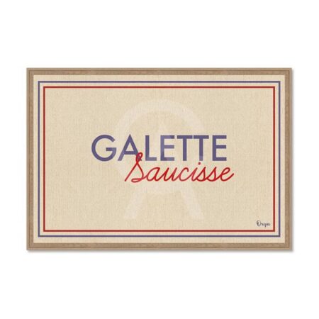 Tableau Galette Saucisse Orya