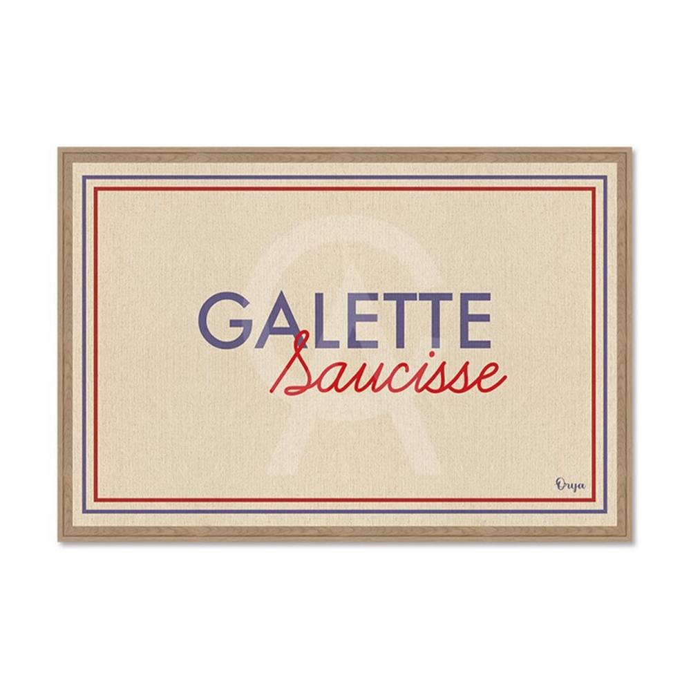 Tableau Galette Saucisse Orya