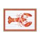 Tableau Homard Rouge Rayures