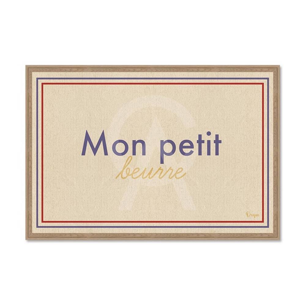 Tableau Mon Petit Beurre Jaune