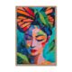 Tableau Mural Femme Multicolore Expressif