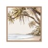 Tableau Palmier Plage Tropical