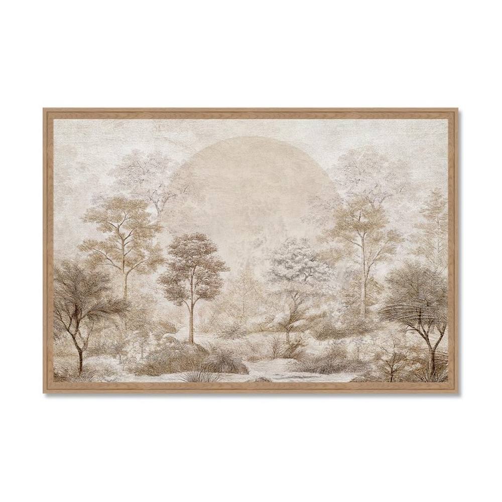tableau_paysage_arbres_tons_naturels_beige_marron_lumineux_orya_poetique_caf_26124 Tableau Paysage Arbres Tons Naturels