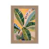 Tableau Petit Format Feuillage Tropical