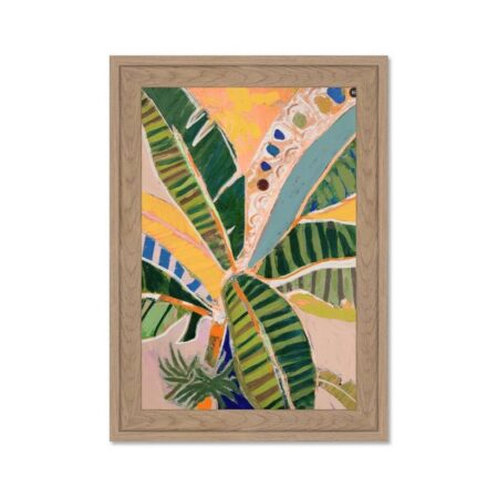 Tableau Petit Format Feuillage Tropical