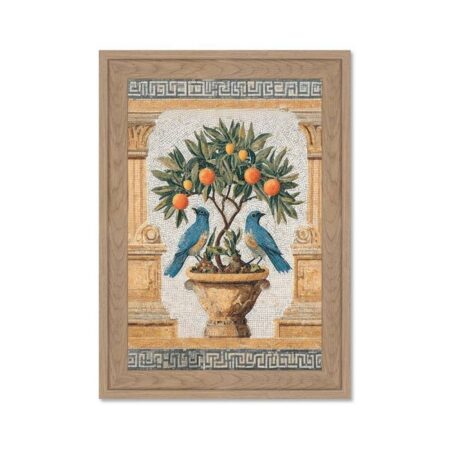 Tableau Petit Format Oranger