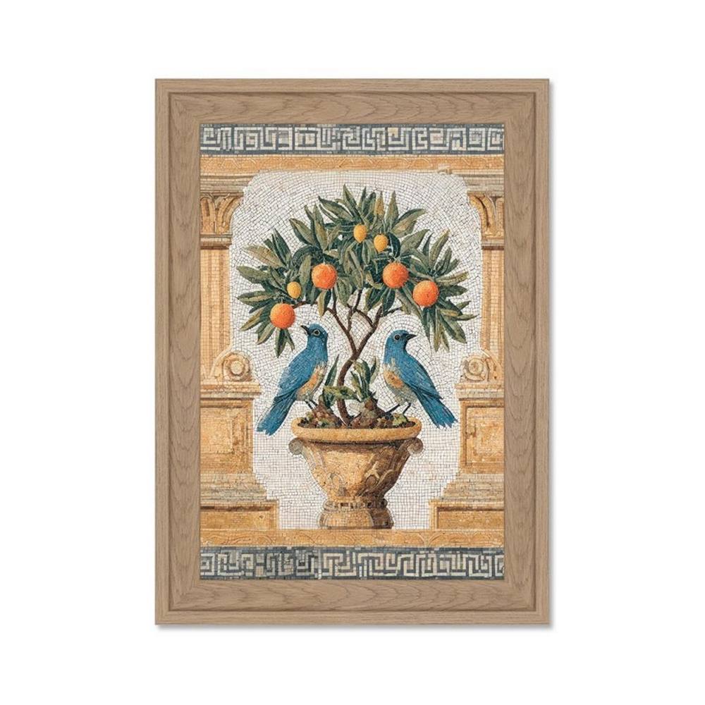 tableau_petit_format_oranger_oiseaux_les_minis_orya_caf_25015 Tableau Petit Format Oranger