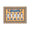 Tableau Petit Format Sardines Jaunes
