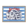 Tableau Sardines Converse Bleu