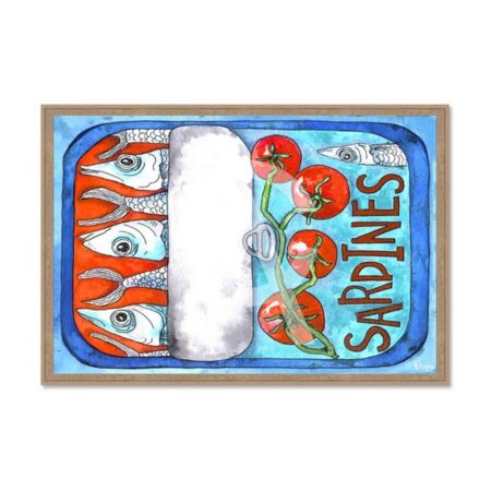 Tableau Sardines Tomates Orya