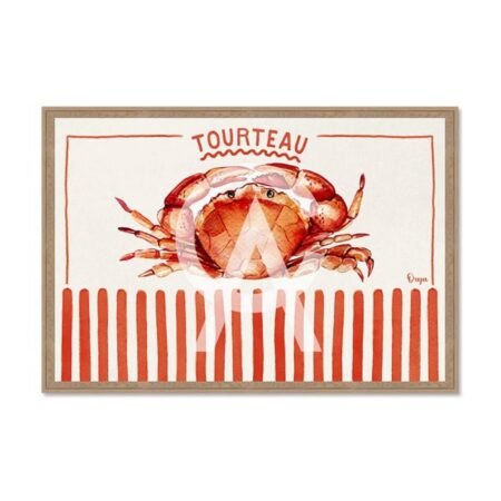 Tableau Tourteau Orange Orya