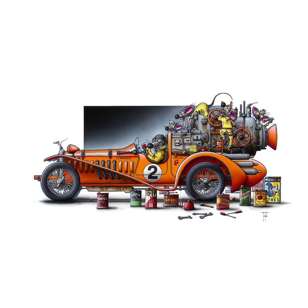 affiche seule Mad Rats Alain Coadou