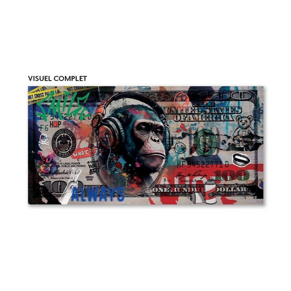 Baril Décoratif Grunge Monkey Rubix