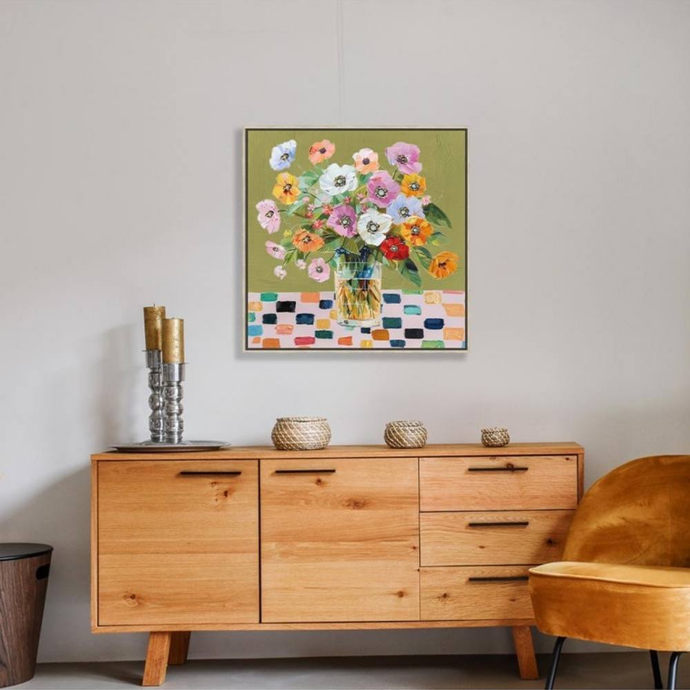 décoration salon toile encadrée