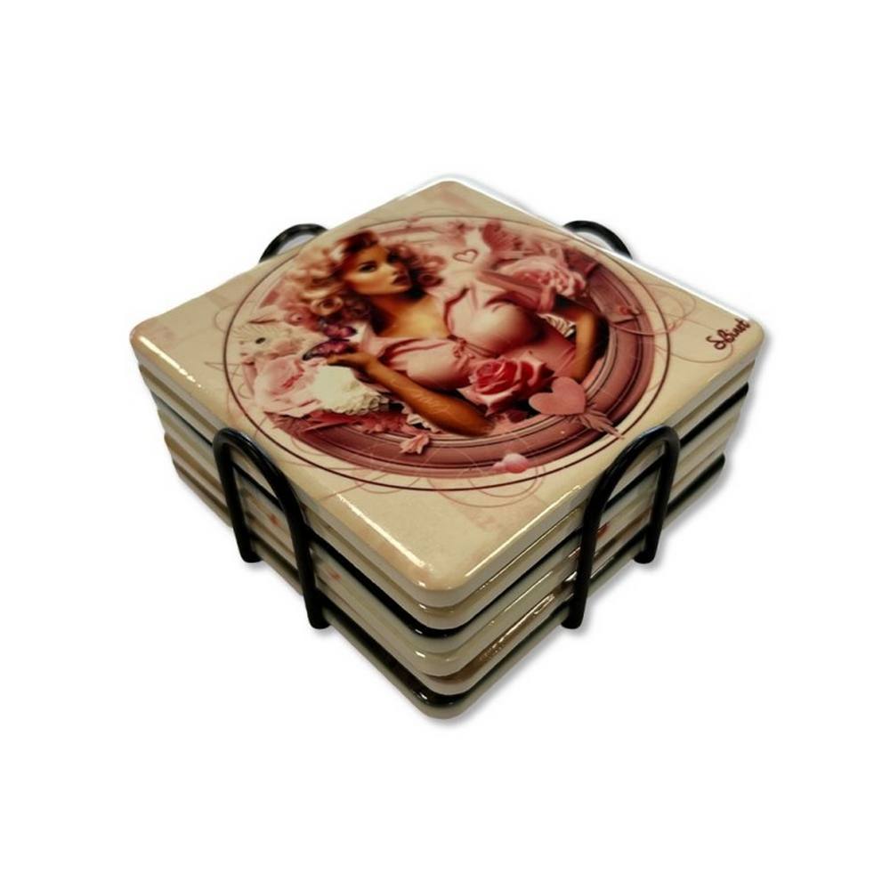 Sous-Verres Pin-Up Sylvain Binet