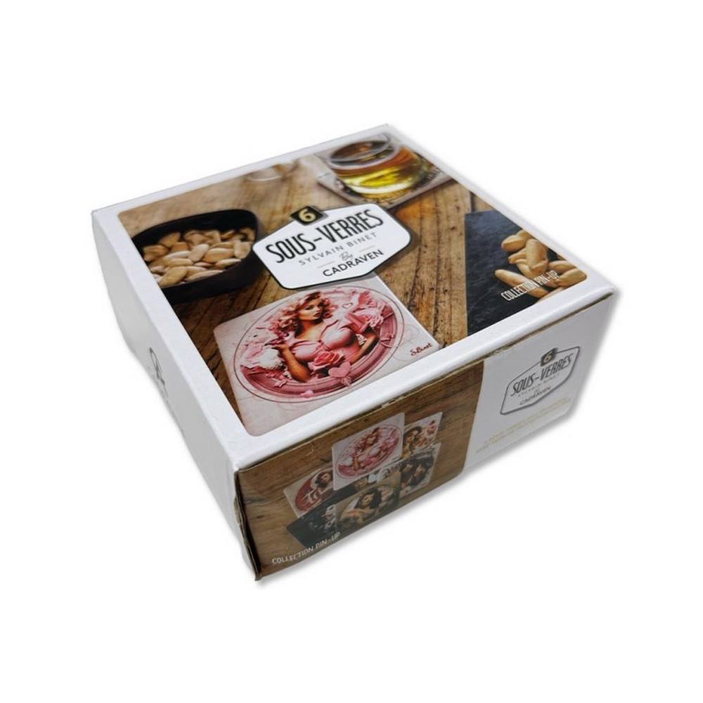 Sous-Verres Pin-Up Sylvain Binet