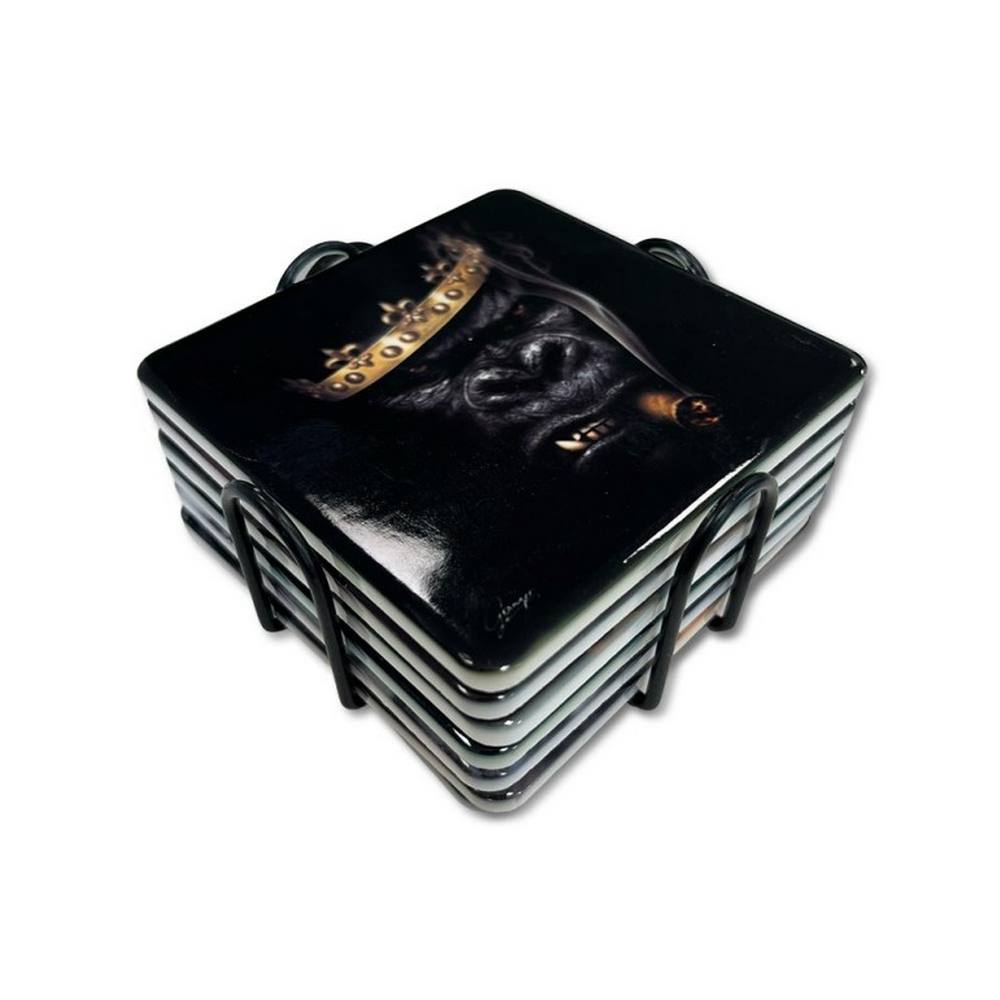 lot 6 sous verres granger collection kong